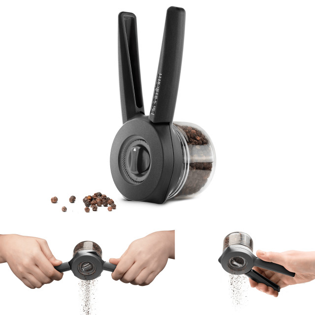 Dreamfarm Ortwo Lite Spice or Pepper Mill and Jar Set with pepper
