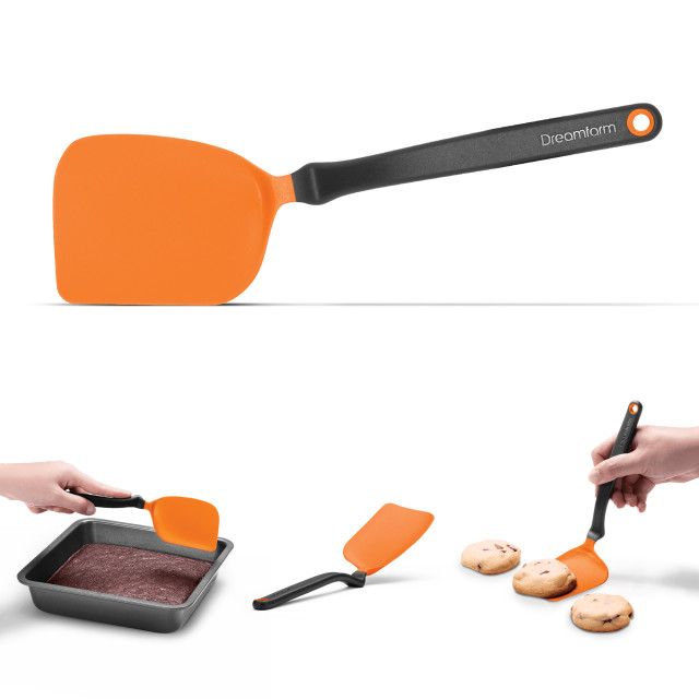 Dreamfarm Mini Chopula Spatula - Orange details