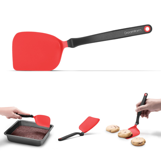 Dreamfarm Mini Chopula Spatula - Red details