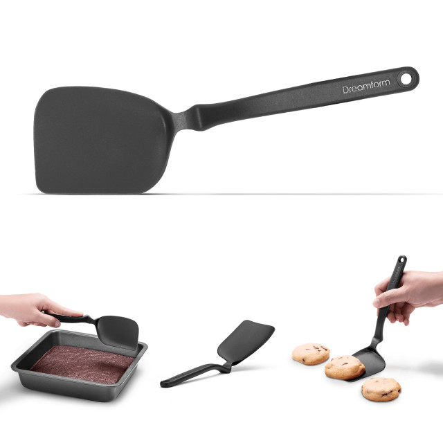 Dreamfarm Mini Chopula Spatula - Black details