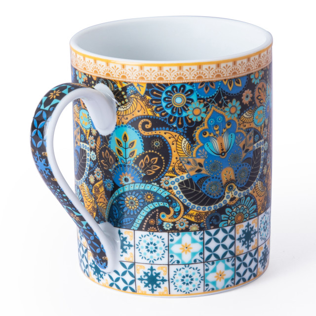 Omada Coffee Mug, 350ml handle - Mosaic