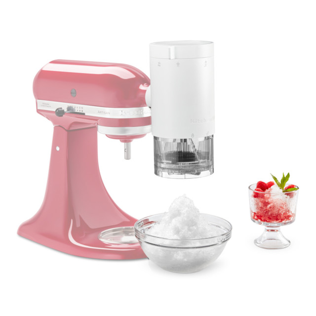 KitchenAid Shave Ice Attachment with ice
