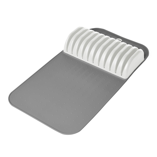 Madesmart Classic In-Drawer Large Knife Storage Mat - Antimicrobial White