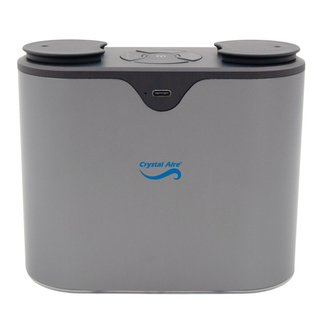 Crystal Aire Ambient Dual Nozzle Waterless Aroma Diffuser angle