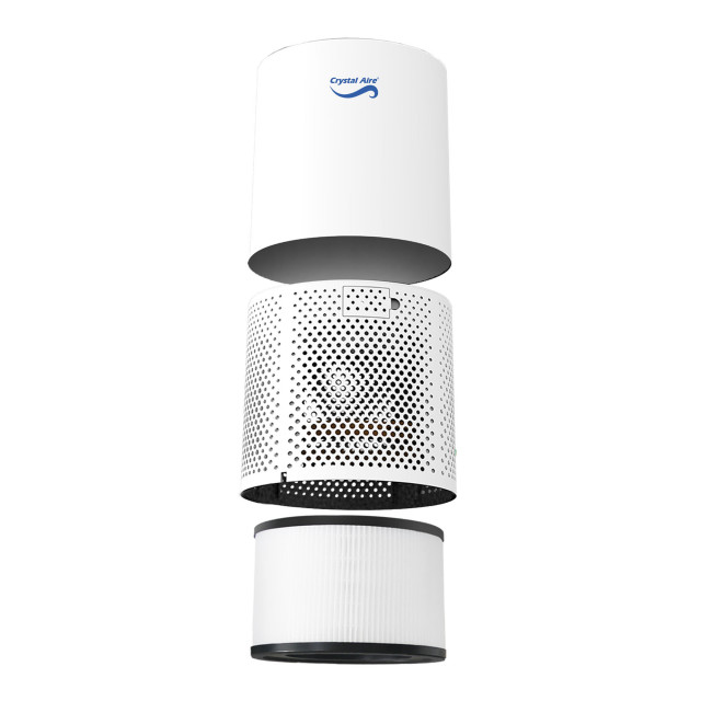 Crystal Aire Turbo HEPA Air Purifier disassembled