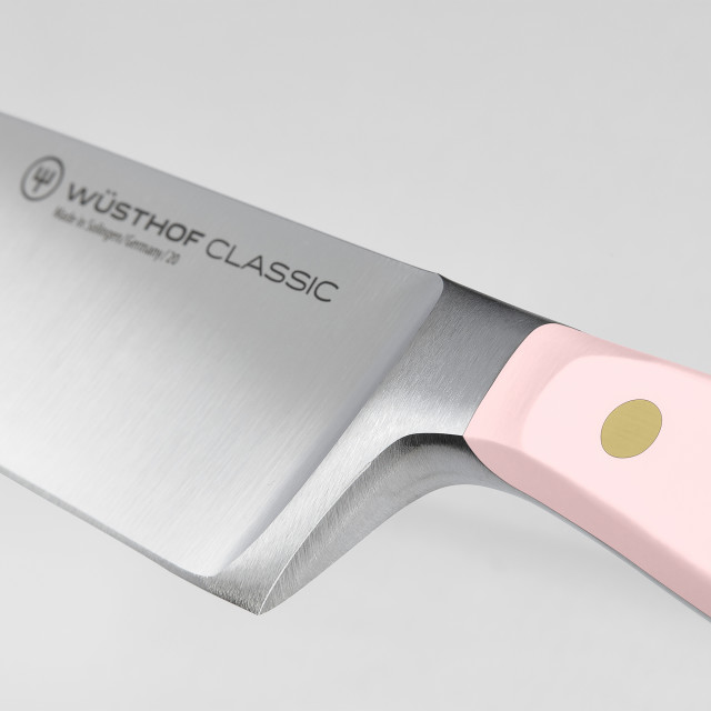 Wusthof Classic Chef's Knife, 20cm - Pink Himalayan Salt detail