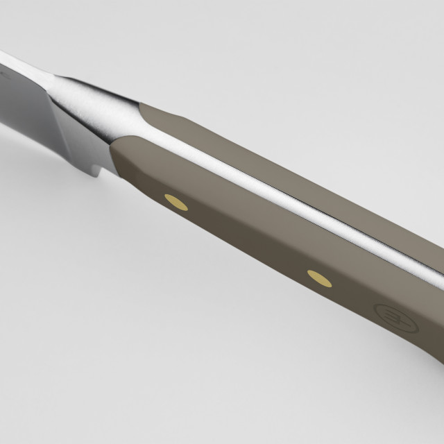 Wusthof Classic Santoku, 17cm - Velvet Oyster detail