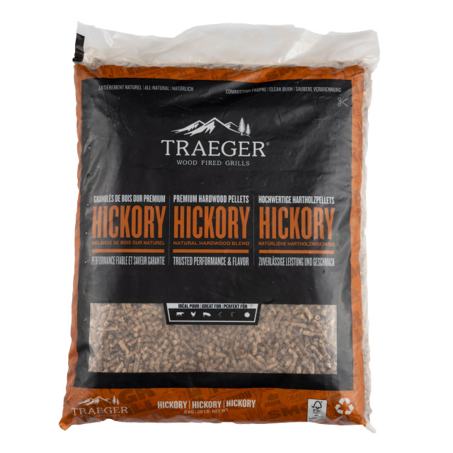 Traeger Hickory Pellets, 9kg