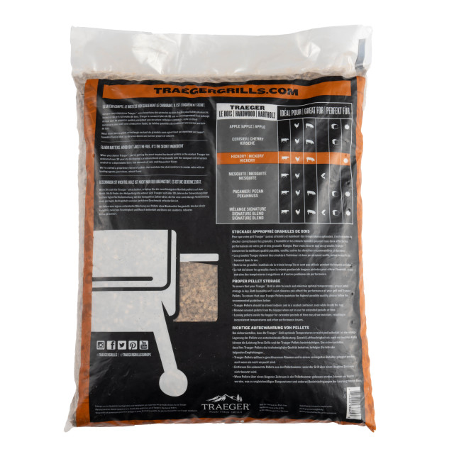 Traeger Hickory Pellets, 9kg