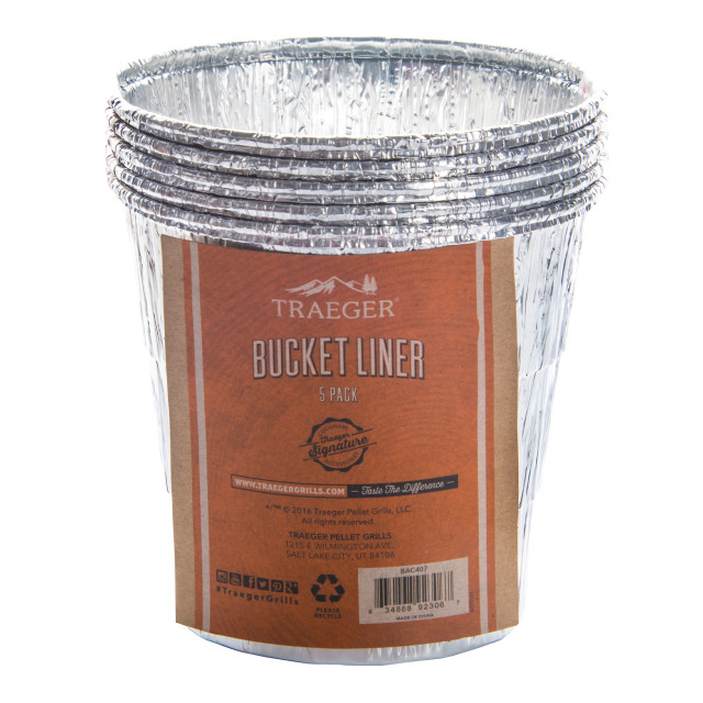Traeger Bucket Liner, Pack of 5