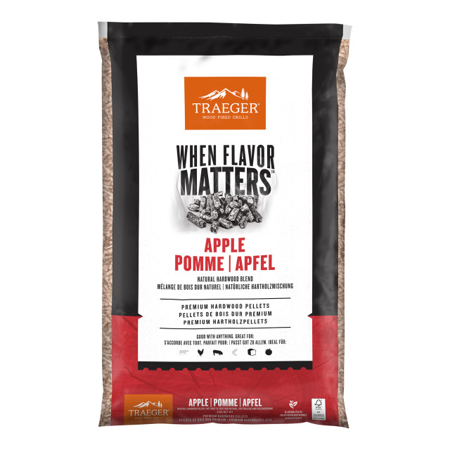 Traeger Apple Pellets, 9kg