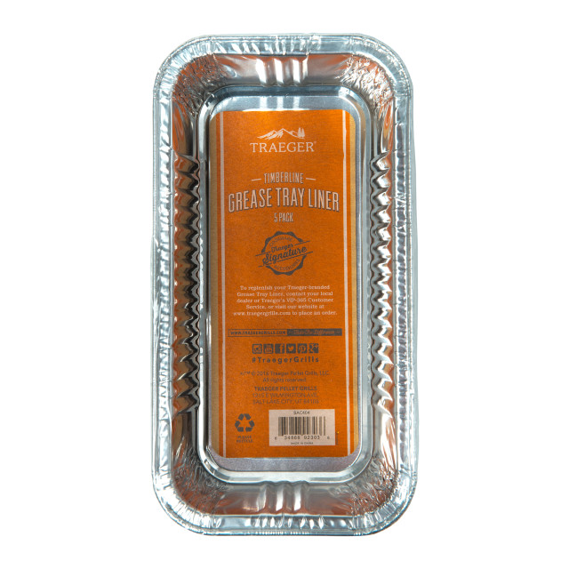 Traeger Timberline Grease Pan Liner, Pack of 5 angle