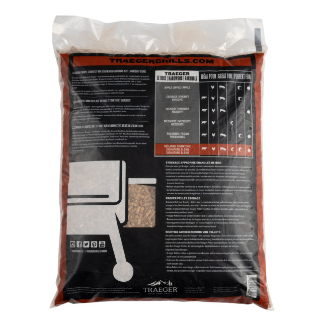 Traeger Signature Blend Pellets, 9kg