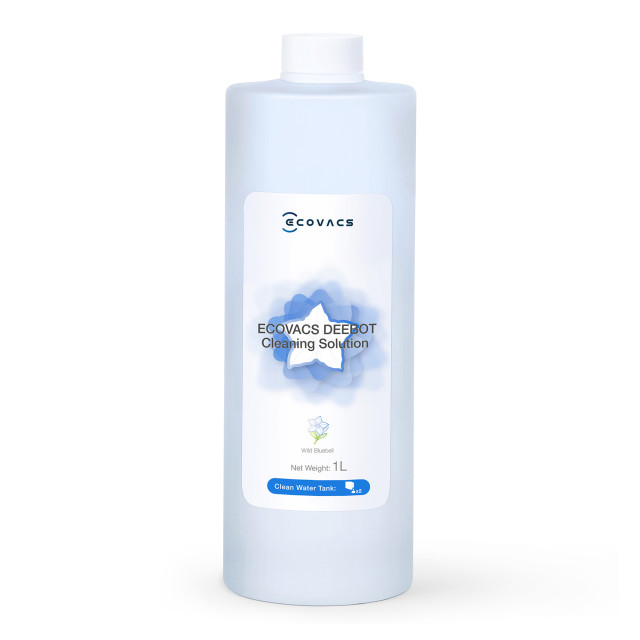 Ecovacs Cleaning Detergent Solution Bottle - 1L