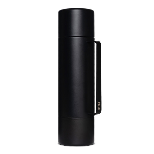 MiiR Vacuum Insulated Stainless Steel Tomo Flask, 970ml - Black angle