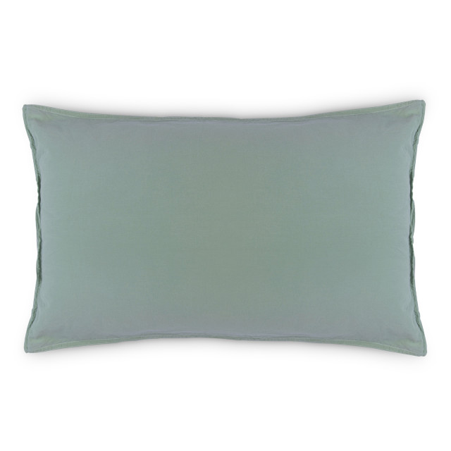 Thread Office Washed Cotton Pillowcase Set, Sage