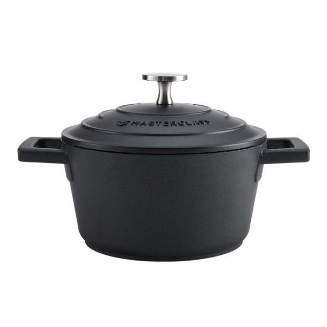 MasterClass Cast Aluminium 1.4L Casserole Pot, 24cm angle