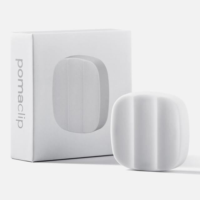 PomaDent PomaClip Magnetic Toothbrush Holder - White