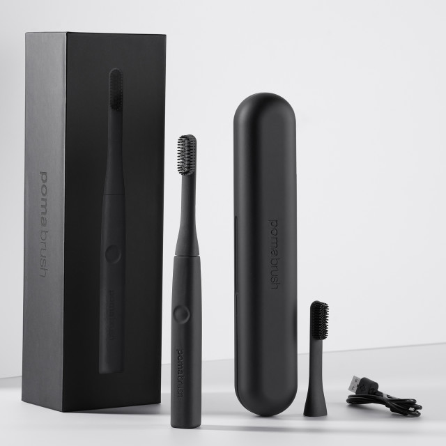 PomaDent PomaBrush Electric Toothbrush Set - Carbon