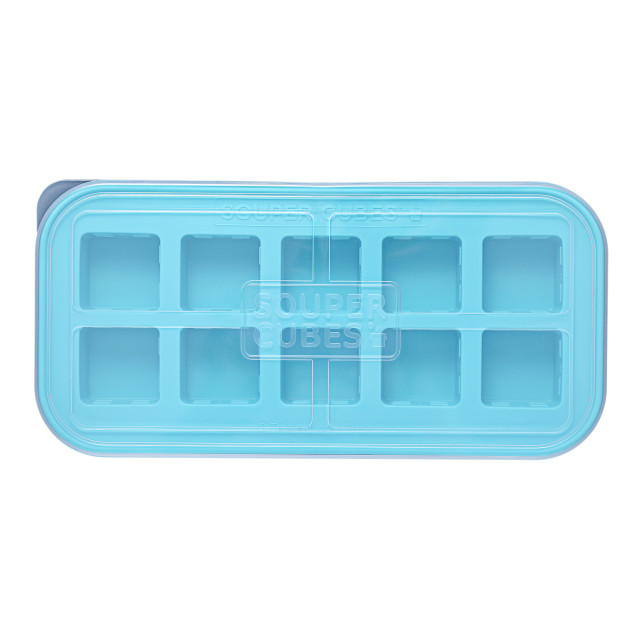 Souper Cubes 2-Tablespoon Silicone Food Storage Tray with Lid
