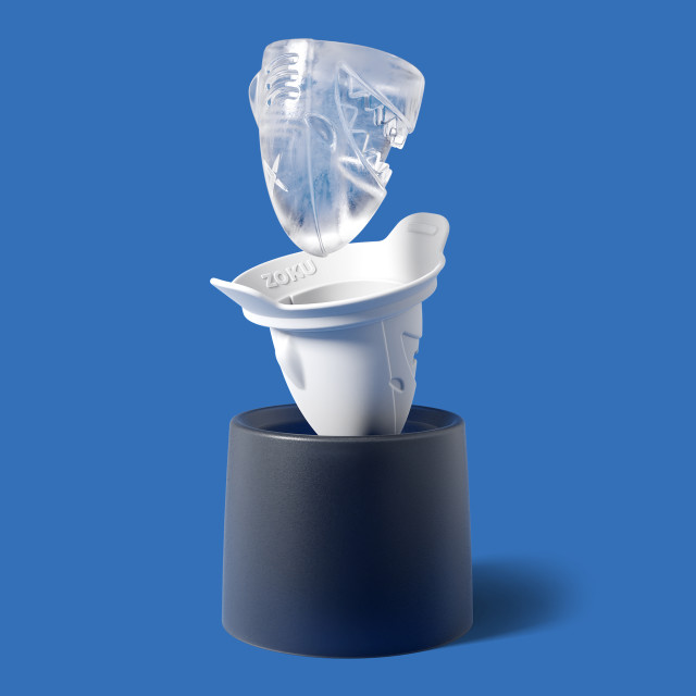 Zoku Shark Ice Ball, set of 2