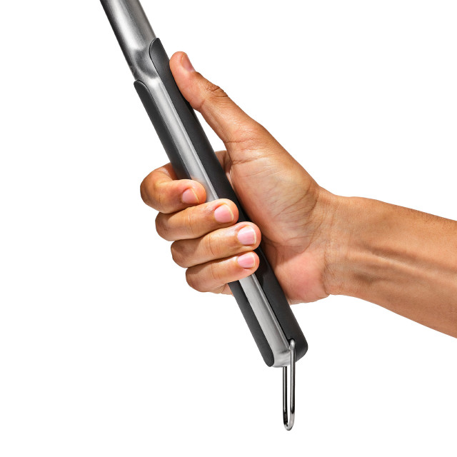 OXO Good Grips Hot Clean Grill Brush detail of the handle