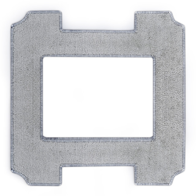 Ecovacs Replacement Winbot Microfibre Cleaning Pad Cloths (2 Pads) angle