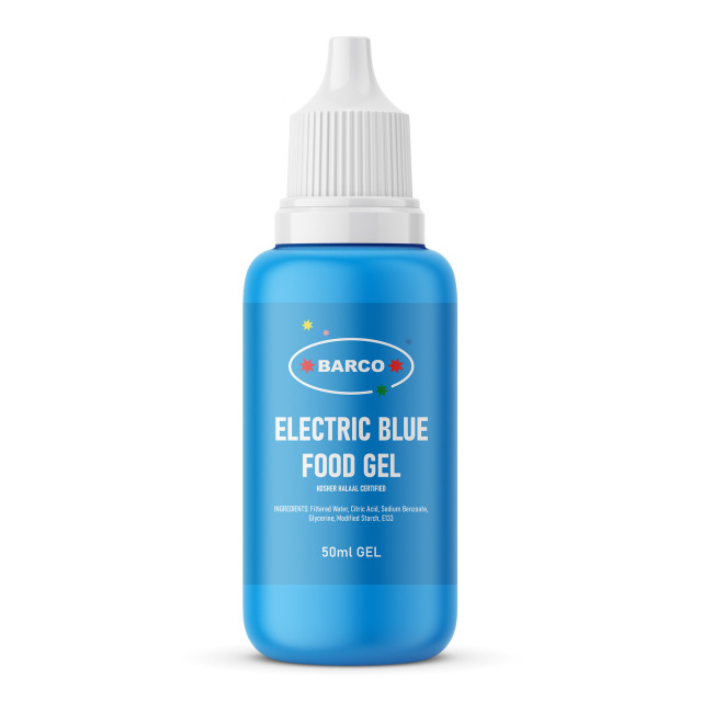 Barco Barco Gel Food Colouring, 50ml - Electric Blue