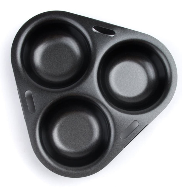 Creative Cooking Jumbo Triple Egg Poacher angle