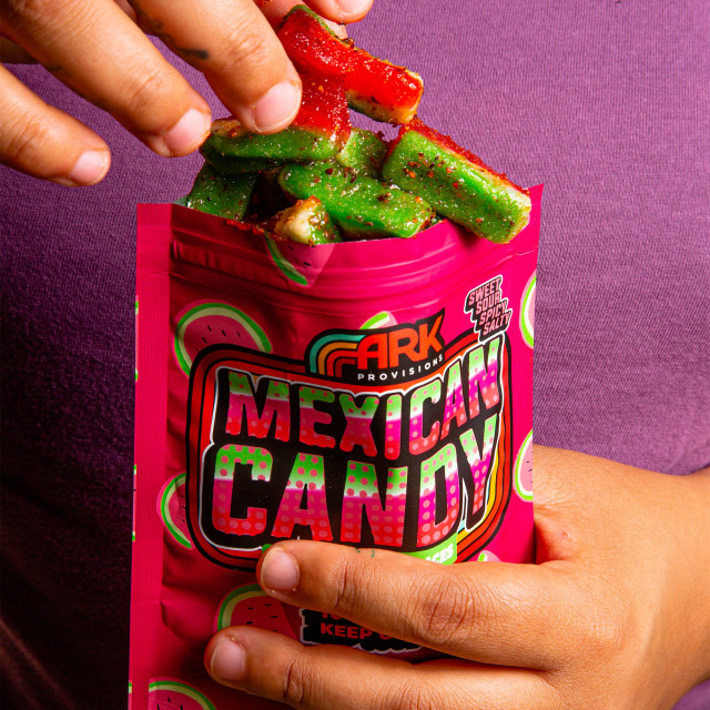 ARK Provisions Watermelon Slices Mexican Candy open packet