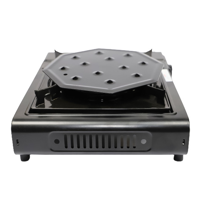 Creative Cooking Simmer Plate on a gas stove