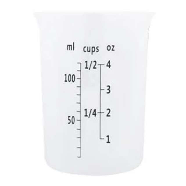 Creative Cooking Silicone Measuring Jug - 1/2 Cup