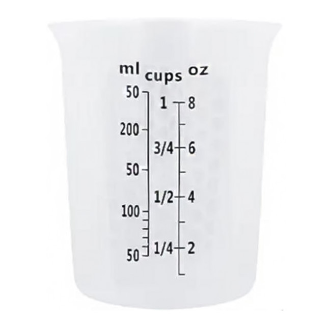 Creative Cooking Silicone Measuring Jug - 1 Cup 