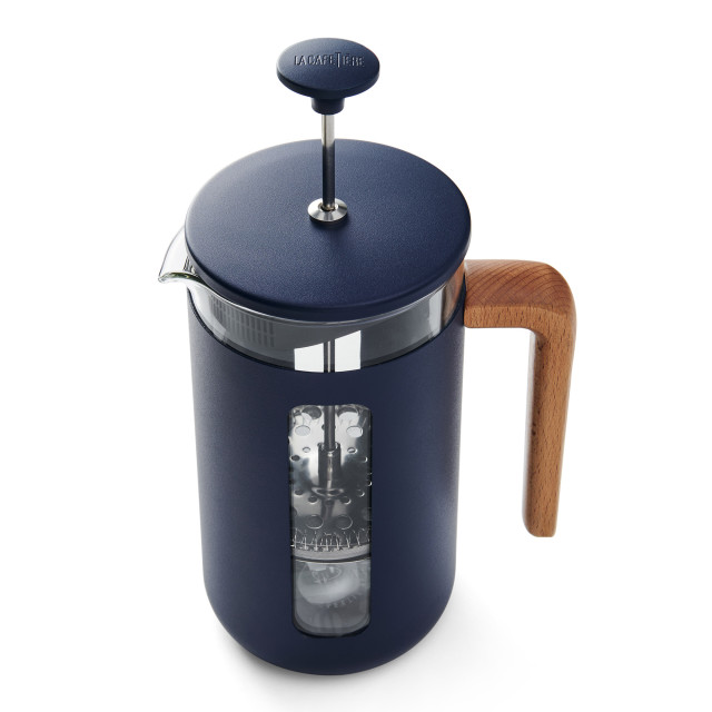 La Cafetiere Pisa 8-Cup Cafetiere - Navy angle