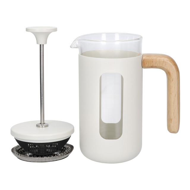 La Cafetiere Pisa 3-Cup Cafetiere - Cream angle