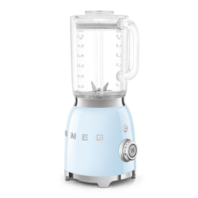 Smeg Retro Jug Blender, 1.5L - Pastel Blue angle
