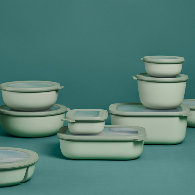 Mepal Cirqula Bento Bowl - Nordic Sage and other storage boxes