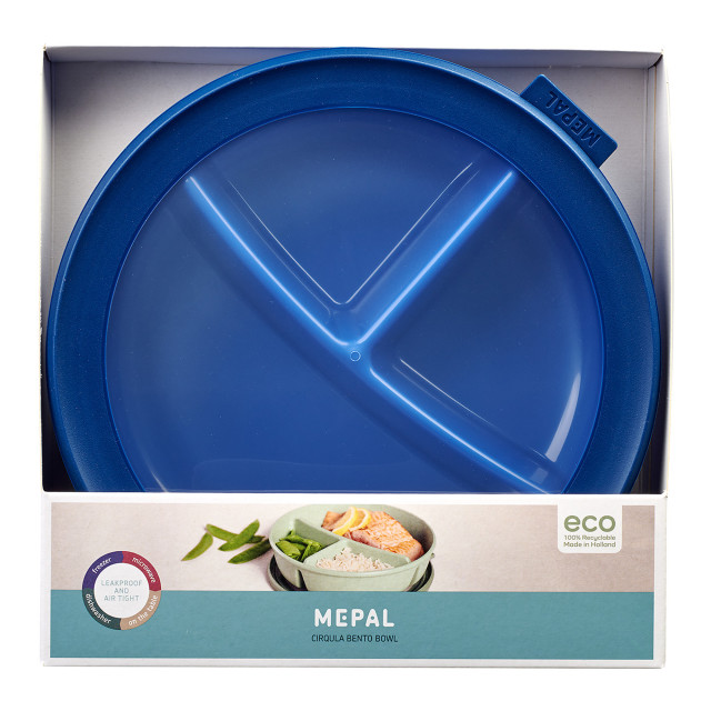 Mepal Cirqula Bento Bowl - Vivid Blue packaging