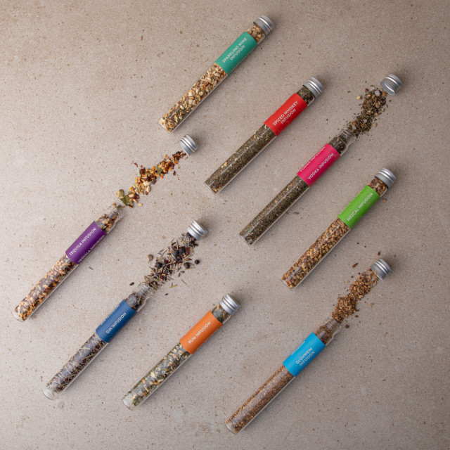 Eat Art Cocktail Infusion Gift Set on the table