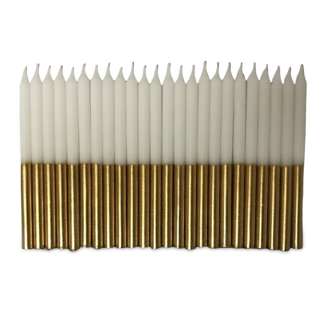 Tala Birthday Candles, Set of 24 gold