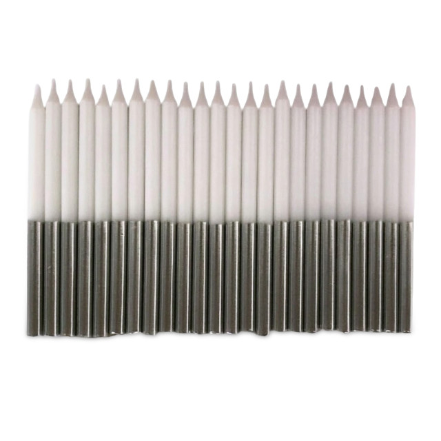 Tala Birthday Candles, Set of 24 sliver