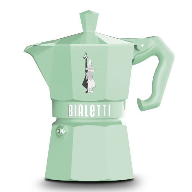 Bialetti Moka Colours, 3 Cups - Green