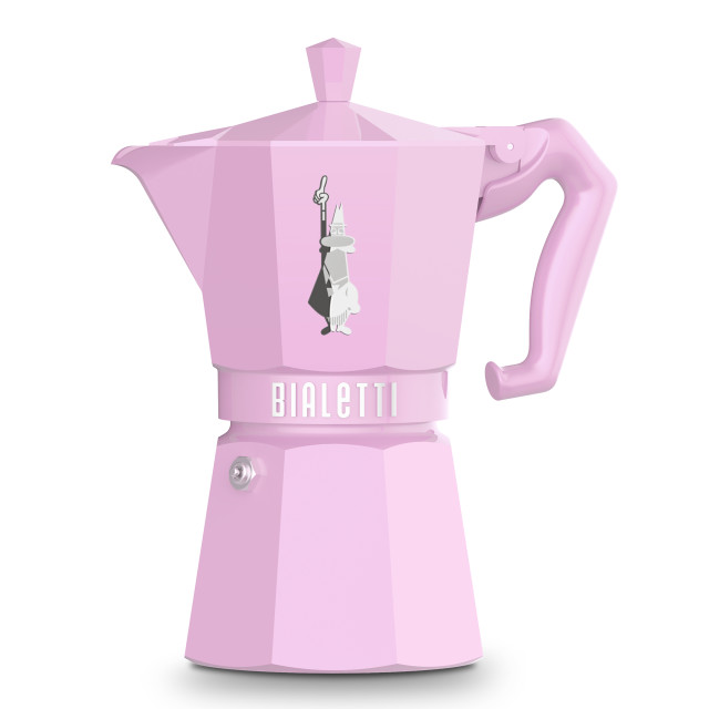 Bialetti Moka Colours, 6 Cups - Pink