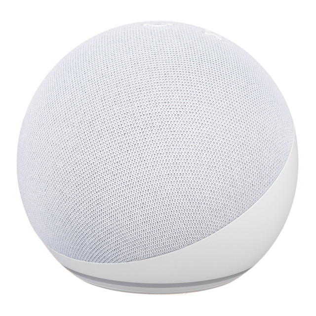 Amazon Echo Dot 5th Gen Smart Speaker - White angle