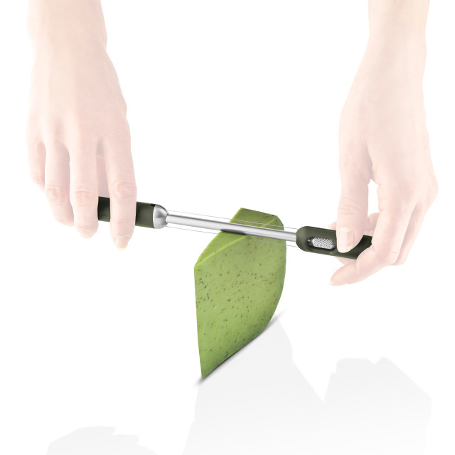 Eva Solo Green Tools Cheese Slicer slicing cheese