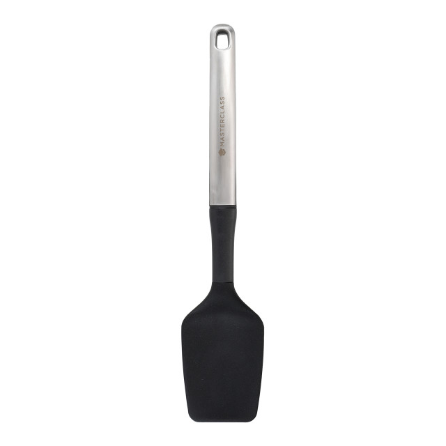 MasterClass Soft Grip Stainless Steel Spoon Spatula, 30cm angle