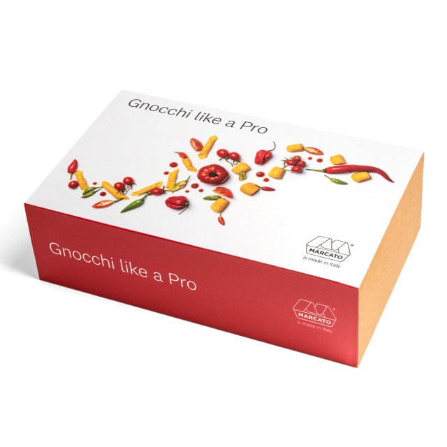 Marcato Marcato Gnocchi Like a Pro, Set of 4 packaging