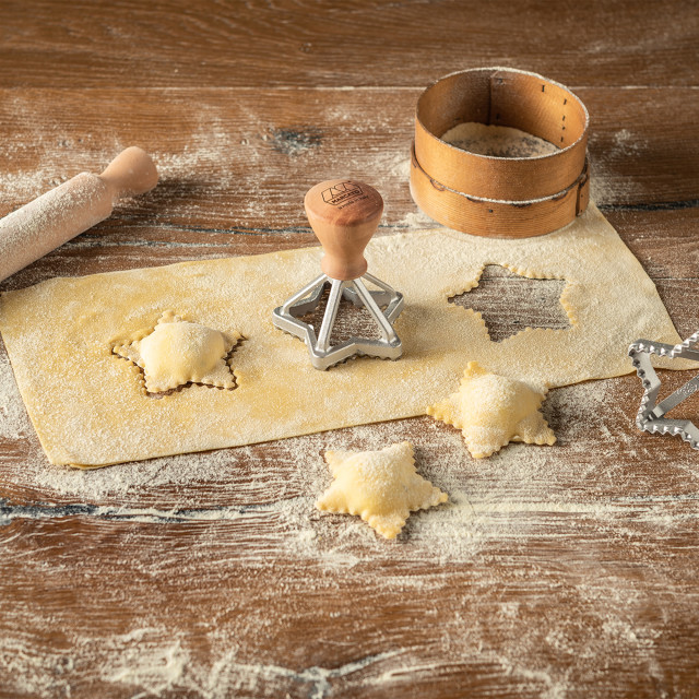 Marcato Biscottini Stamp Kit, Set of 2 on the table