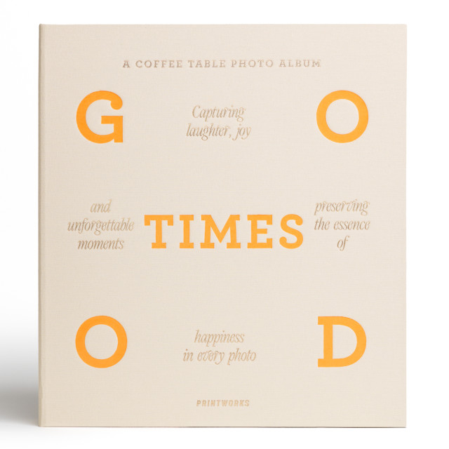Printworks Good Times Blank Photo Album - Beige angle