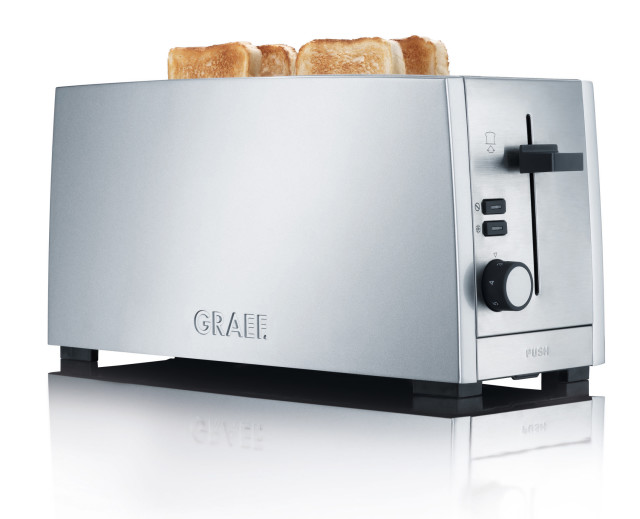 Graef 4-Slice Toaster - Stainless Steel